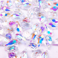 Perles de verre artisanales AB Crystal Perles