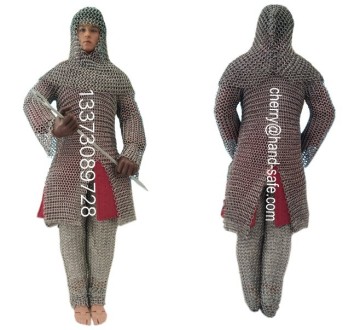 Stainless Steel Chainmail Mesh Armor for dispaly