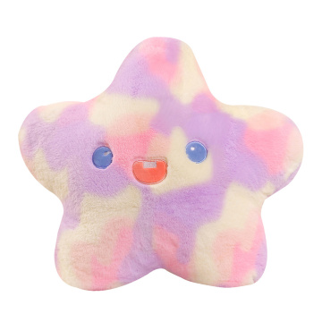 Kawaii Fluffy Flower Moon Star Bantal - Cushion kerusi kerusi mewah adat
