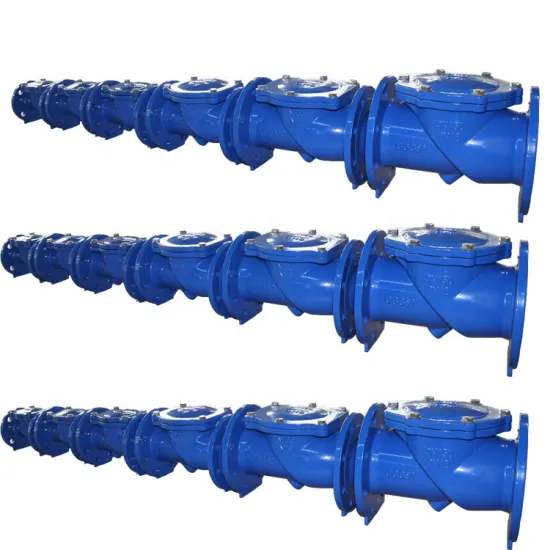 5 Inch Red Throttle and Check Valve