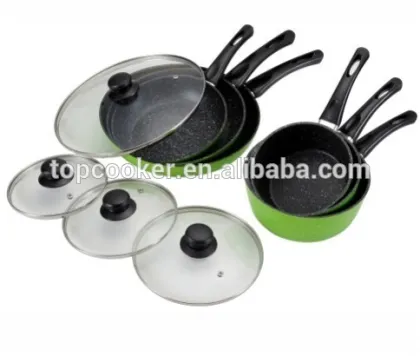 aluminum stone chef cookware sets
