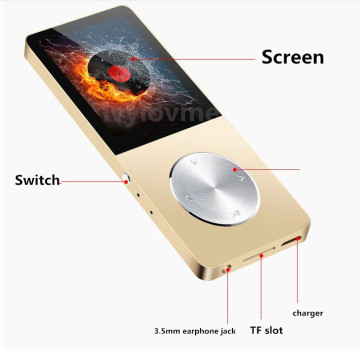 Metal MP4 Player 8GB  Video
