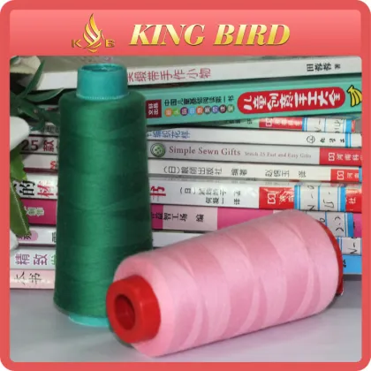 Dyed Pattern Industrial Coats Sewing Thread Silicone Oil