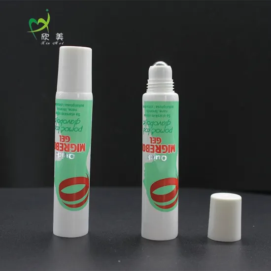 Cheap Personalized Design Colorful thin essential oil roll on tube