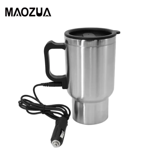 450ML Auto Car Electric Thermos Water Heated Mug 12V Portable Heating Cup Car Kettle Travel Mug