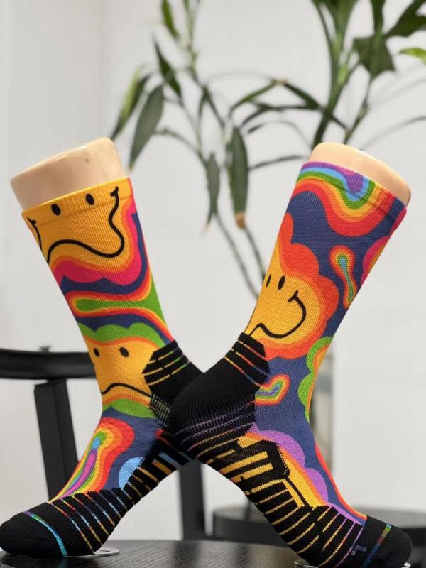 Soft Printed Socks with for Trendy Looks