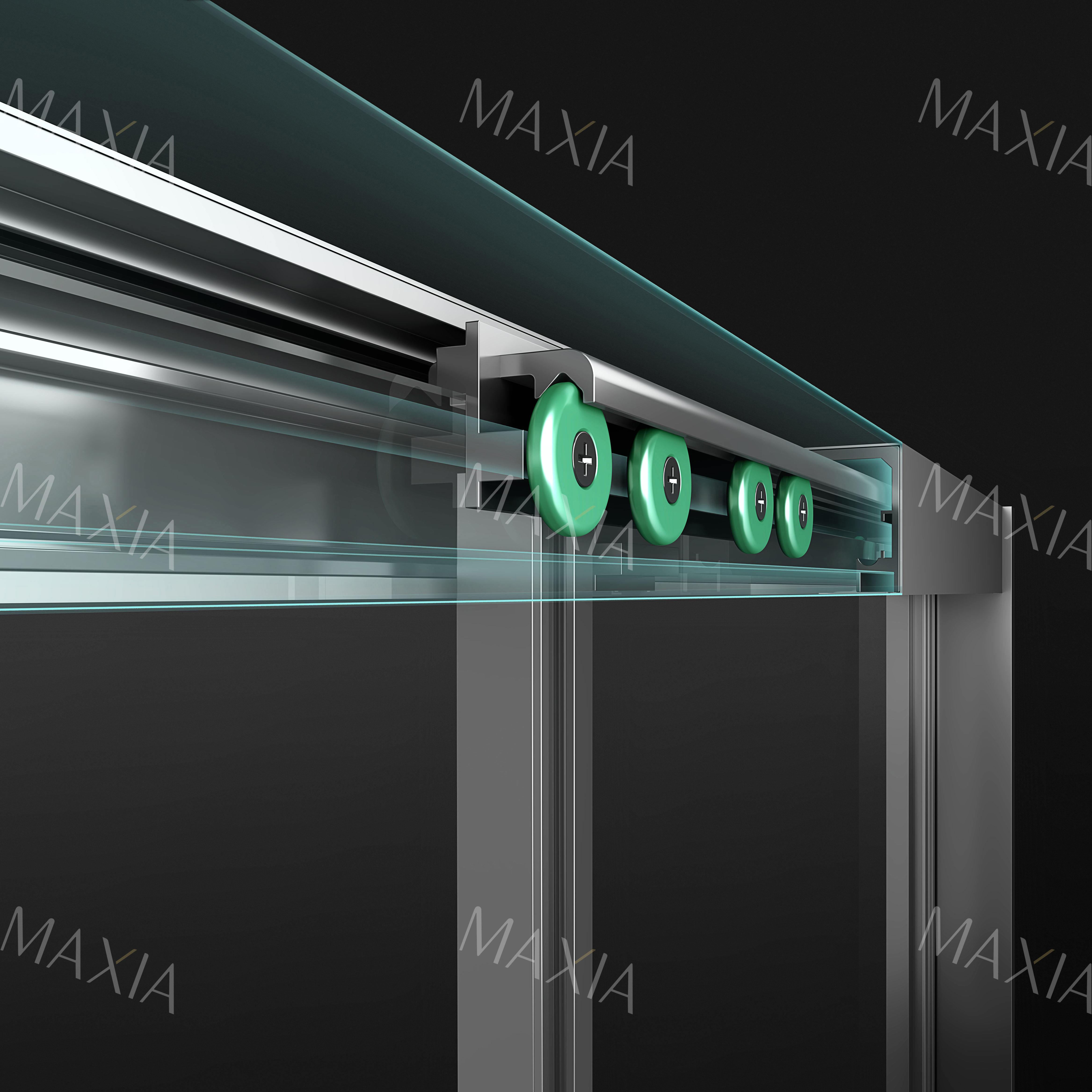 Размещенная душевая комната типа 1
