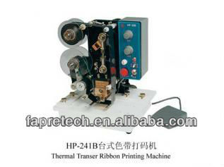 HP-241B Semi-Automatic hot coding printer