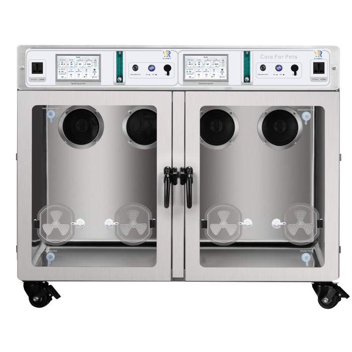 Unidad de cuidados intensivos avanzados para cachorros