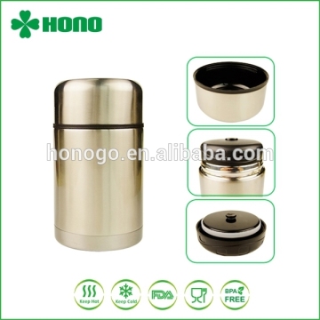 750ML Stainless Steel Vacuum Insulated Thermos Food Flask/ Thermos Food Jar For Promotion