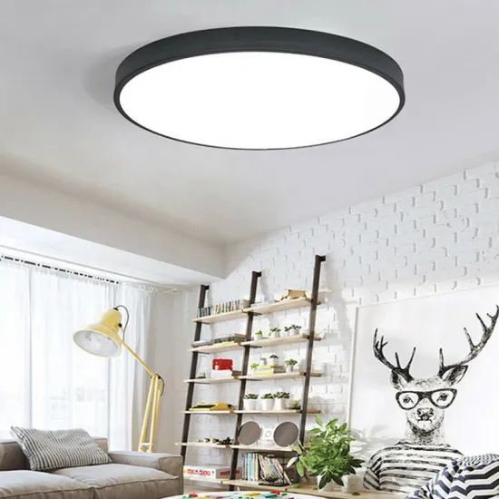 Round LED Ceiling Light Aluminium Profile Panel Light Surface Mounted Ceiling Light with long working time