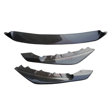 SVR Style Carbon Fiber Front Bumper Lip Kit for 2013-2019 Jaguar F-Type SVR: Enhance Your Car's Appearance with a High-Quality Body Kit