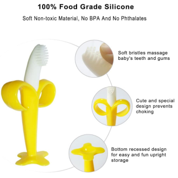 Food Grade Silicone Infant Training Finger Tandenborstels