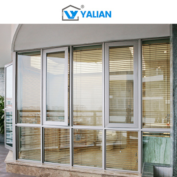  Casement Window Aluminum Modern Style Commercial Casement Windows Manufactory