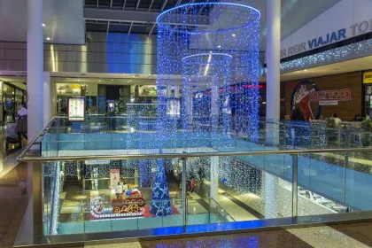 Hanging Atrium Christmas Lights for Shopping Malls