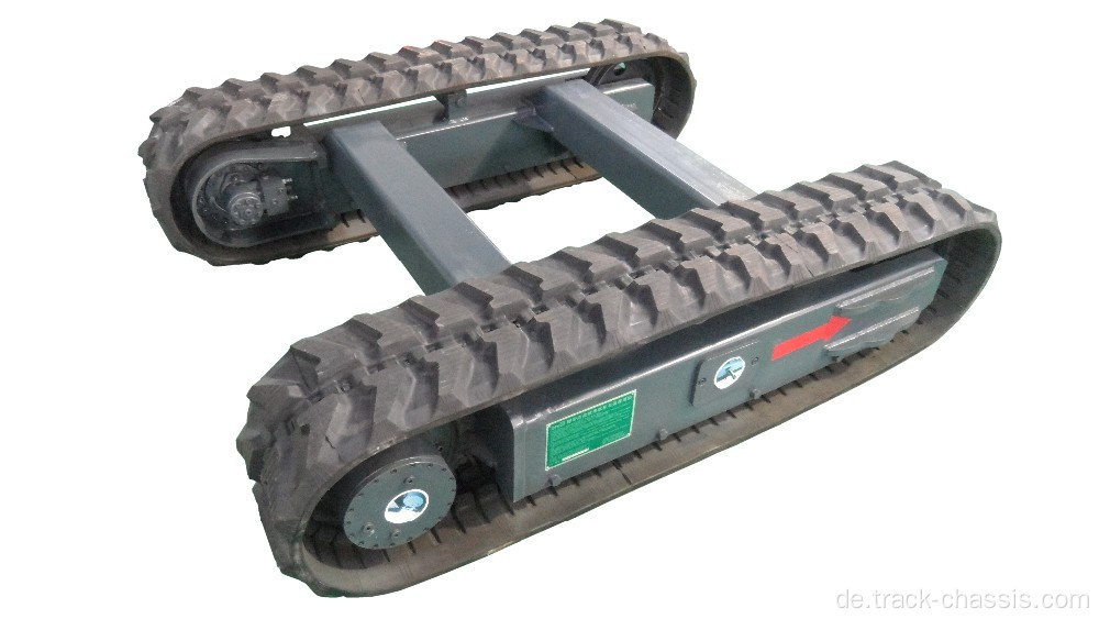 Langlebige Gummi -Track -Chassis -Systeme für leichte Lader