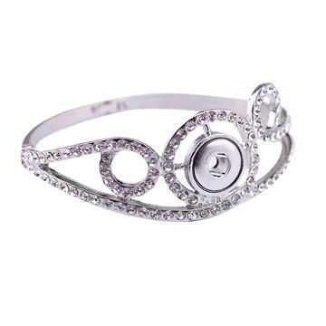 Fashion leather Noosa chunks bracelets, 2014 fashion style alloy metal style for sale