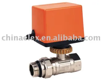 Motorized Ball Valve (Red)