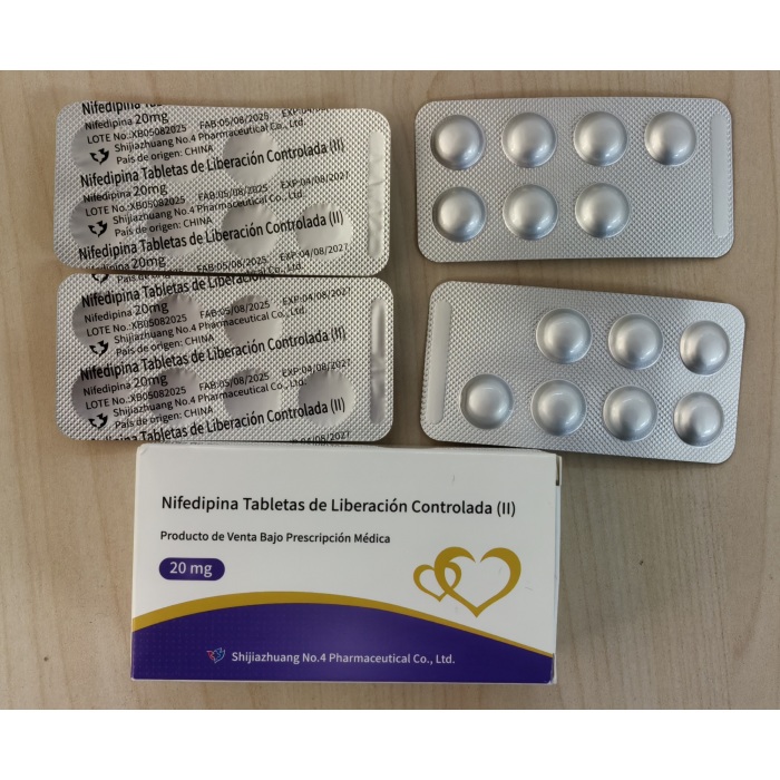 نيفيديبين أقراص مستدامة الإصدار 20 ملغ من أدوية القلب والأوعية الدموية