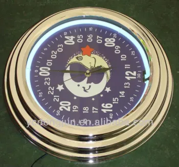 kids wall clock