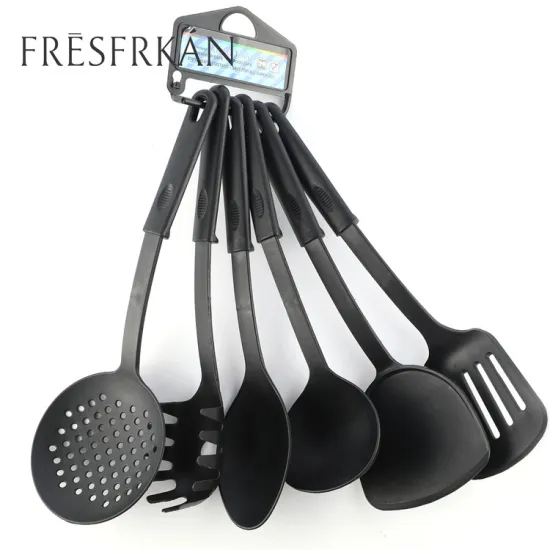 High Quality OEM 6PCS Heat Resistant Eco-friendly Reusable Kitchen Utensils