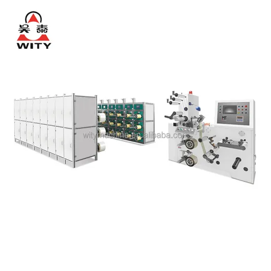 Tear Tape Micro Slitter Spooling Machine