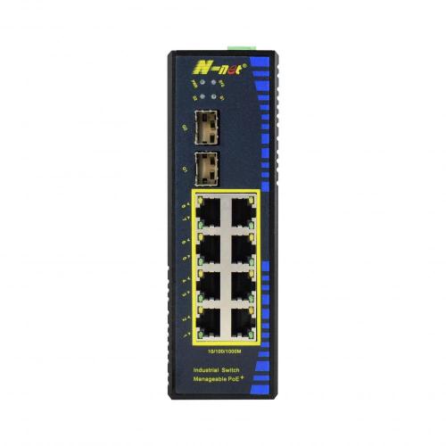 Web Managed ring network industrial fast Ethernet switch