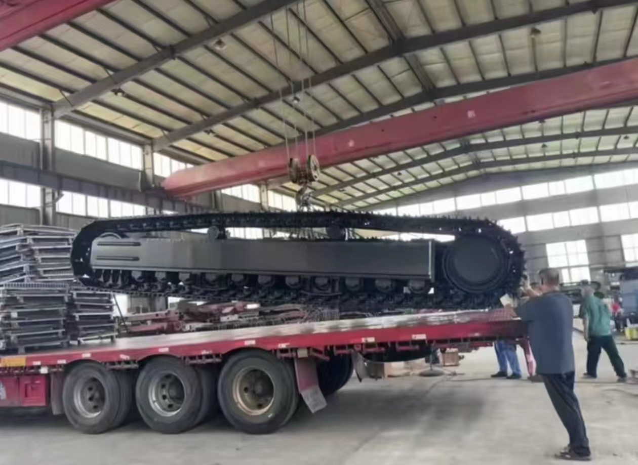 Crawler Steel Track Undercarriage untuk Rig Drilling