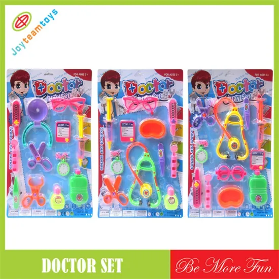 Fun puzzle of children's doctor set