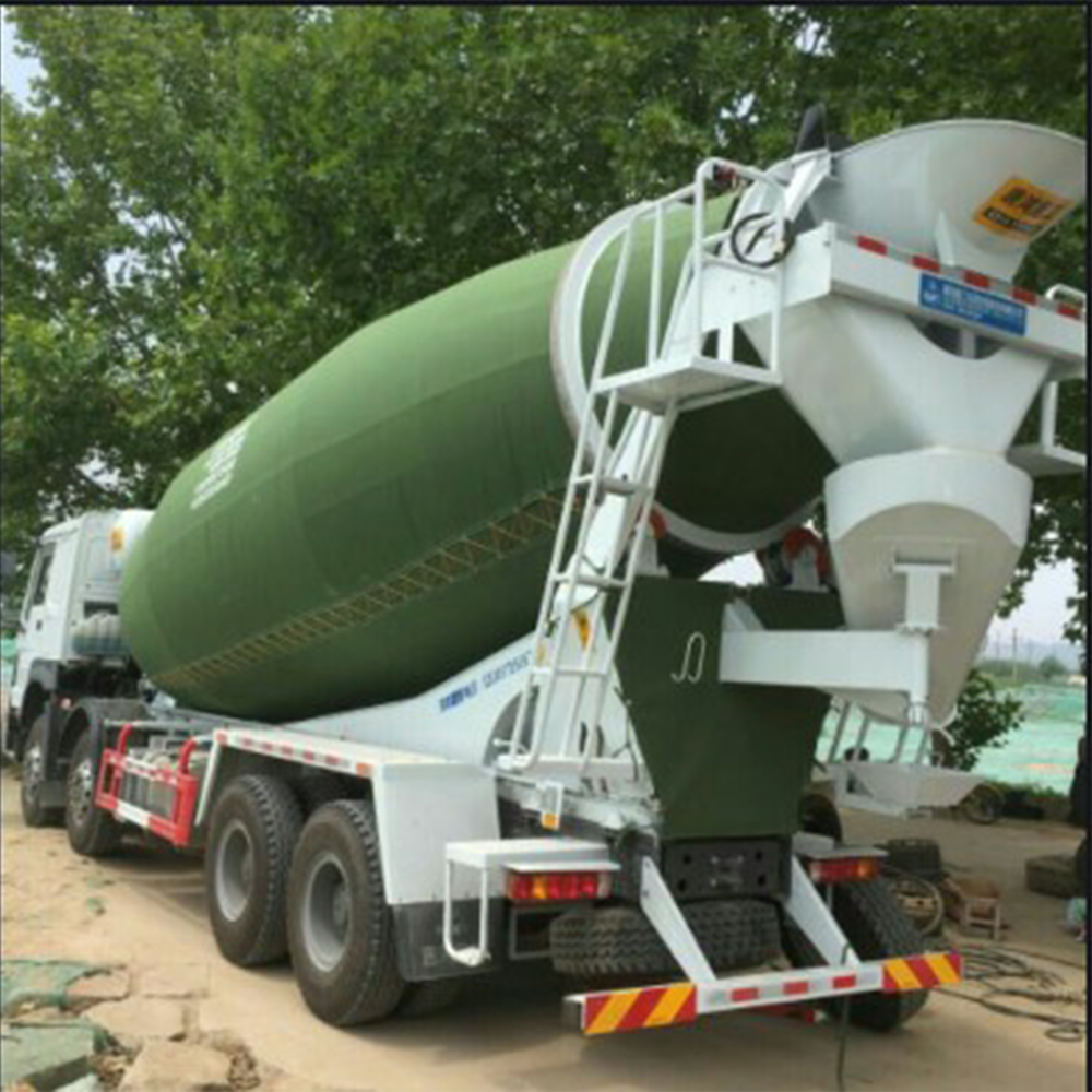 Concrete mixer truck cover