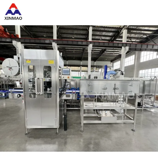 Automatic PVC Label Shrink Sleeve Bottle Labeling Machine with Steam Tunnel Manufacturer