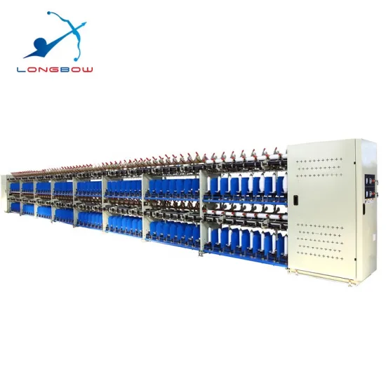 2024 LONGBOW LB-310G: High-Speed Automated Chemical Fiber Twisting and Doubling Machine