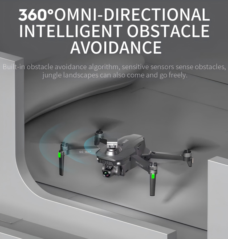 Obstacle avoidance assembly drone toy 19