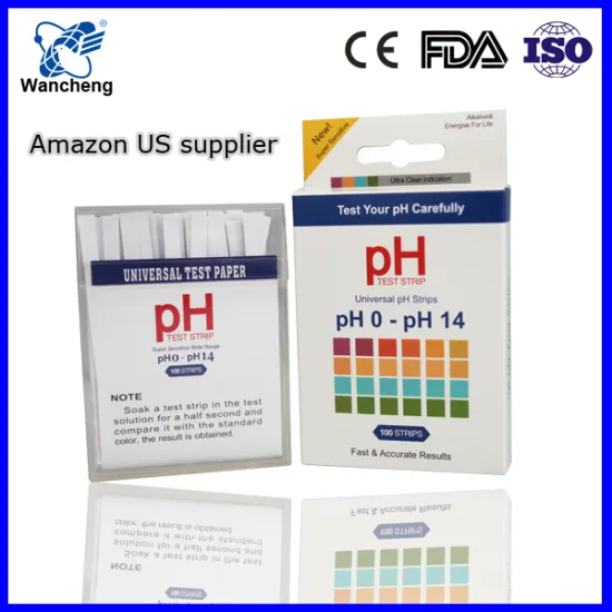 visual test ph test ph acidity test strips(A)