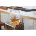 personalized transparent whiskey glasses with bubbles