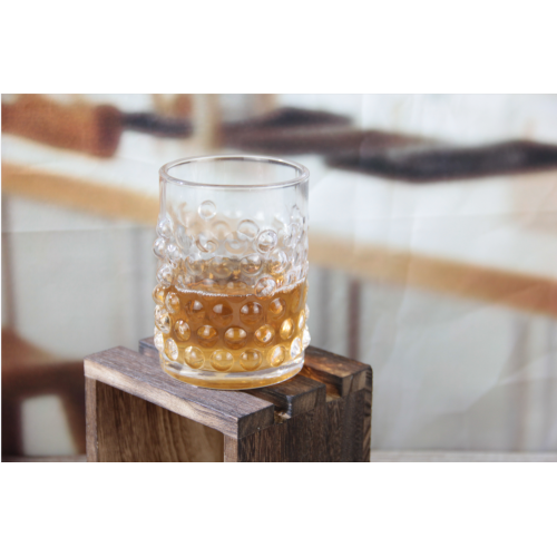 Champagne Glasses personalized transparent whiskey glasses with bubbles Manufactory