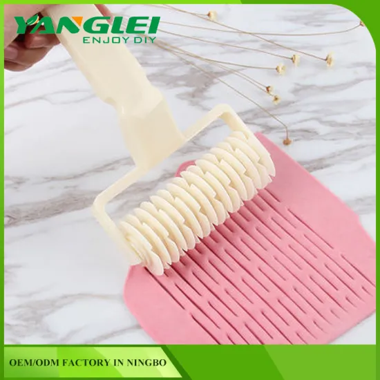 Plastic Pizza Lattice Roller Cutter Pie Bread Pastry Baking Tool