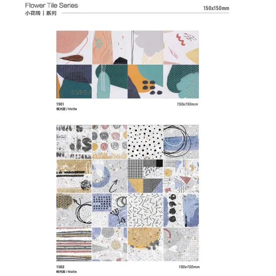 Foshan Ebro Small Size Ceramic Tiles for Indoor and Outdoor Cladding