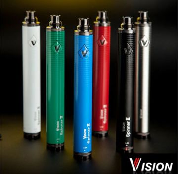 2014 New Variable Voltage 3.3V-4.8V Battery Vision Spinner 2 1600mAh