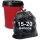 80x110 Black Trash Bag Heavy Duty Garbage Bags 55 Gallon Trash Bag