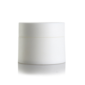 professional high quality essential oil empty white plastic pp cosmetic cream jar container 100ml 50ml 30ml