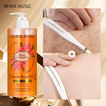 Private Label Organic Herbal Moisturizing Shower Gel for Fair Skin