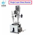 instrumen lab reaktor kaca lapisan tunggal untuk dijual