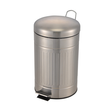 Stainless Steel Pedal Waste Bin Indoor