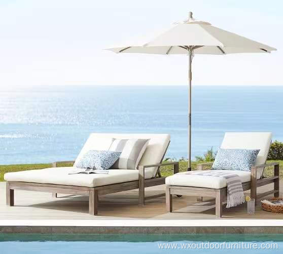 Resort Leisure Hotel Garden Swimming Pool Plastic Sunbed Outdoor Lounge Beach Chair Sun Lounger