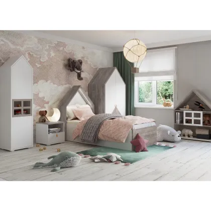 NOVA Camera Bambini Wooden Toddler Bed