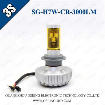 OSRING Trade Assurance Factory Supply NEW high power h7 moto headlight 25w 300lm Motorcycle LED Headlamp