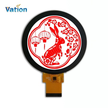 IPS 2.8 Inch 480x480 Circular Screen RGB Touch Display with Controller Board