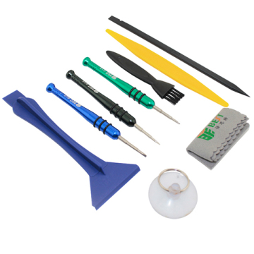 BEST--606 10pcs Repair Opening Precision Magnetic tips Screwdriver Tool Set Kit For iPhone 4 4S 5 Samsung Galaxy S3 S4