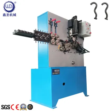 Automatic PLC Hanger Hook Making Machine with Rivet